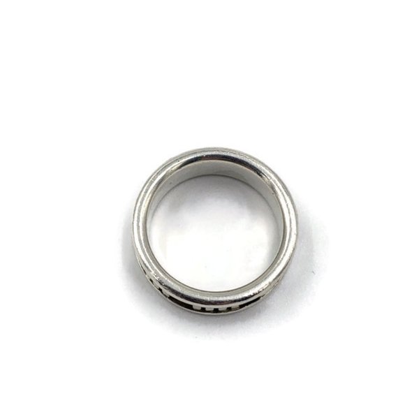 Authentic Tiffany & Co Atlas Ring Sz 6 3/4 (6.75) - Picture 5 of 8